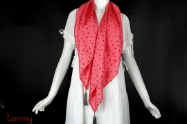 Silk scarf TIMESQUARE - SEED